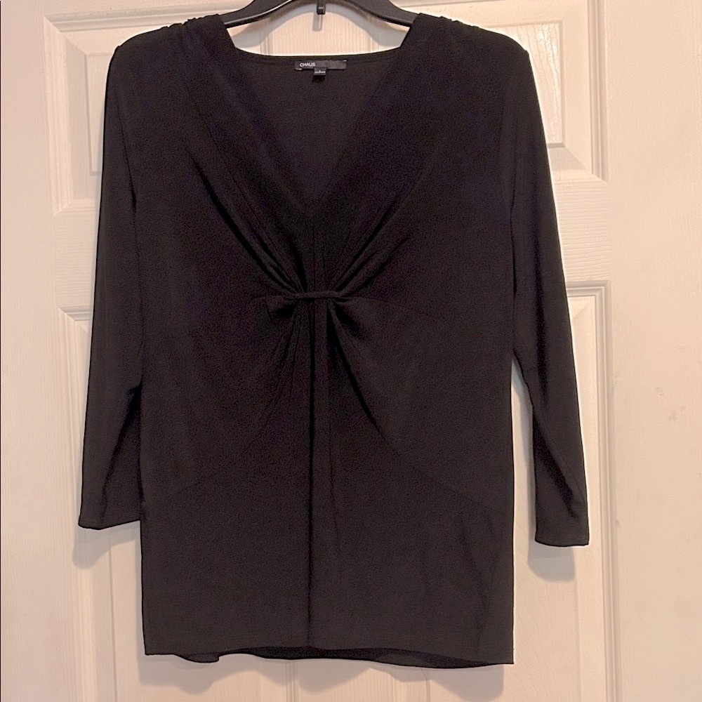 Chaus Top Size Large Black